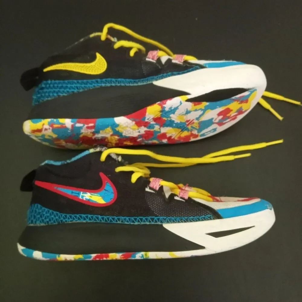 Nike Kyrie Flytrap Sneakers Youth 5.5 Colorful Lace Up Shoes VI SE * FD0215-001